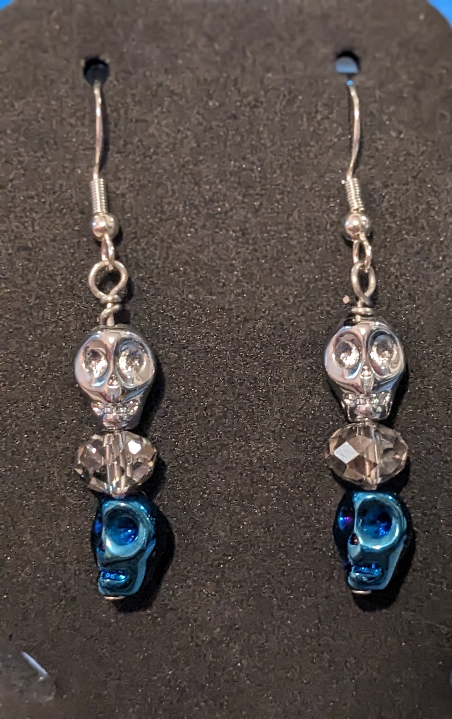Magic Glass Skulls Earrings