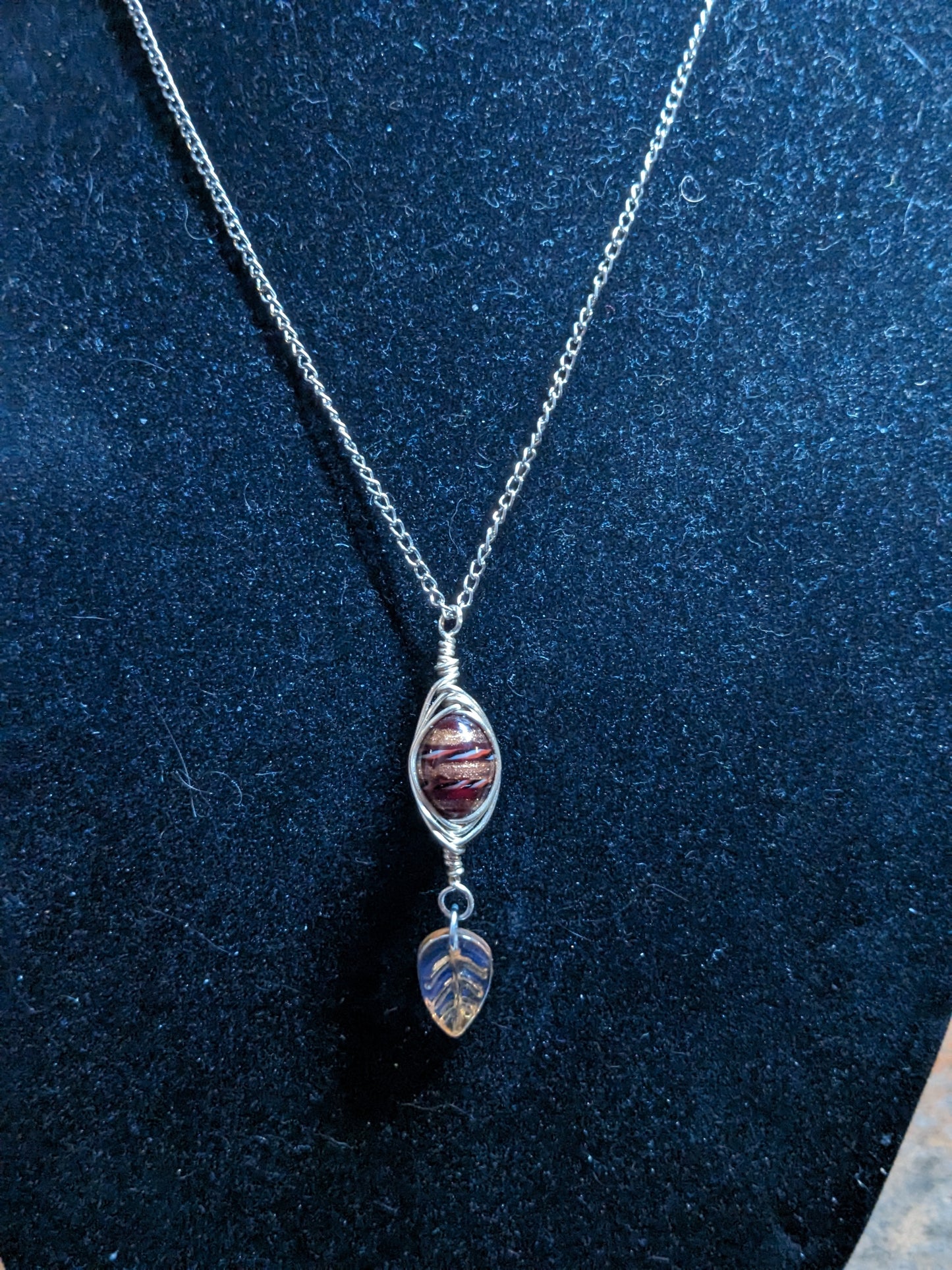 One-of-a-Kind Wire Wrapped Pendant