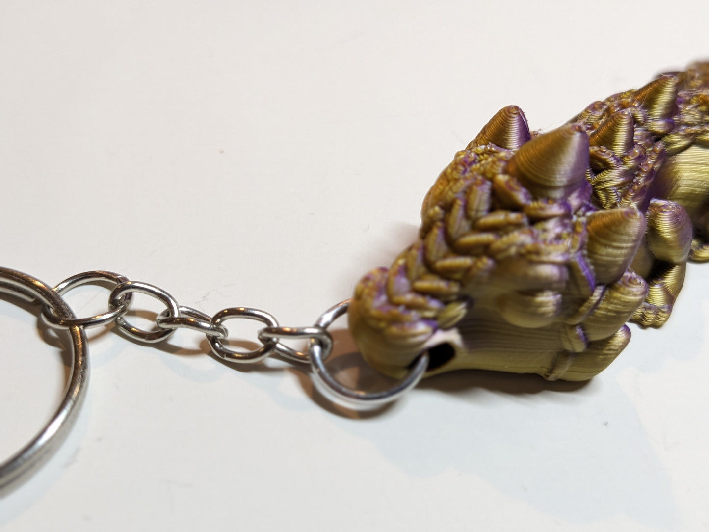 Cute Cuddly 3D Printed Dragon Key Chains