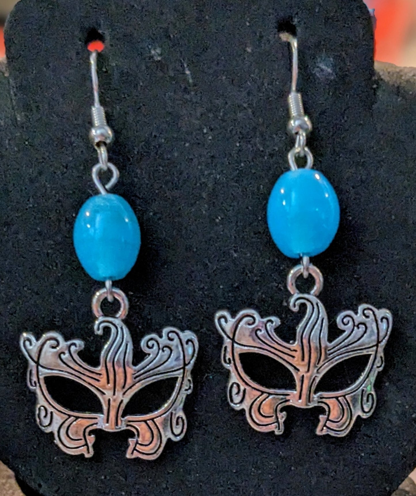 Masque Dangle Earrings