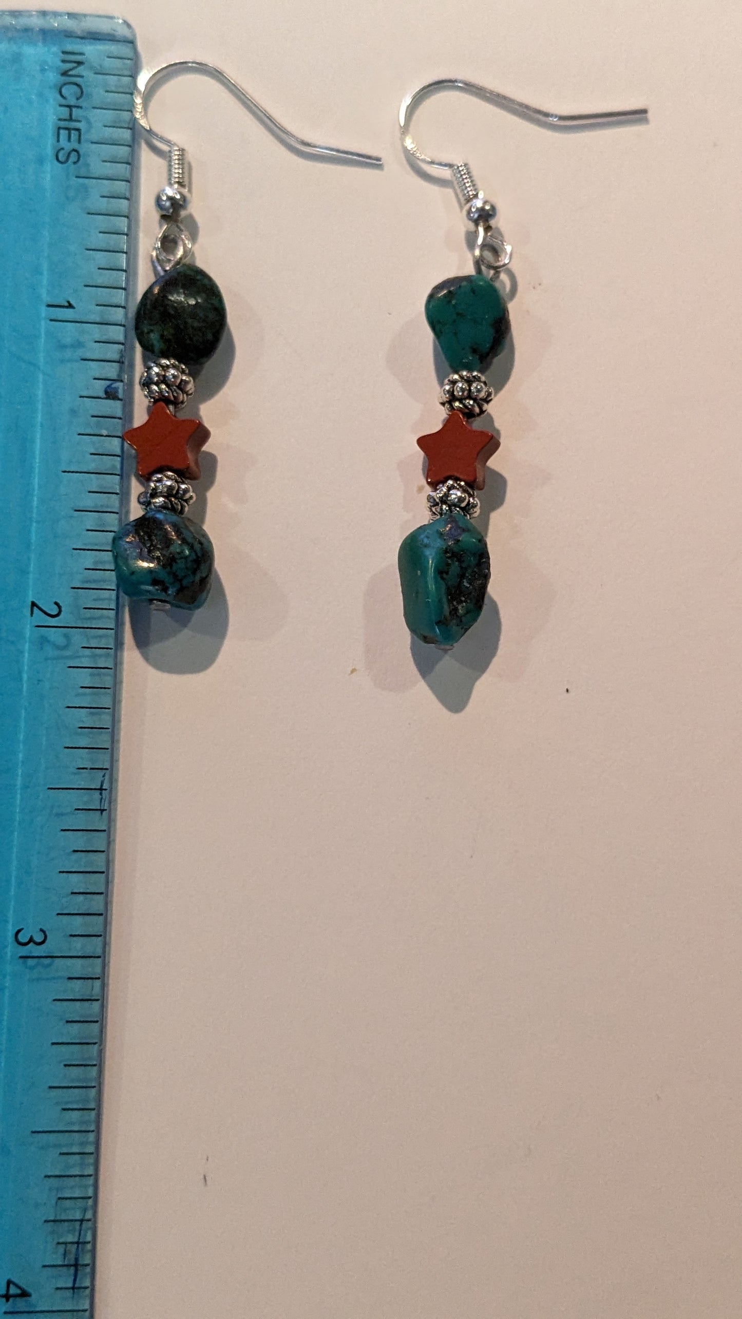 Peacock Gemstone Beaded Jewelry Set