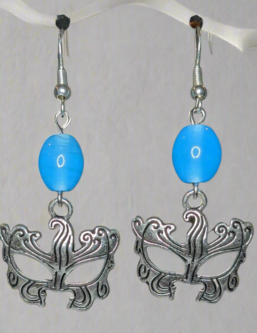 Masque Dangle Earrings