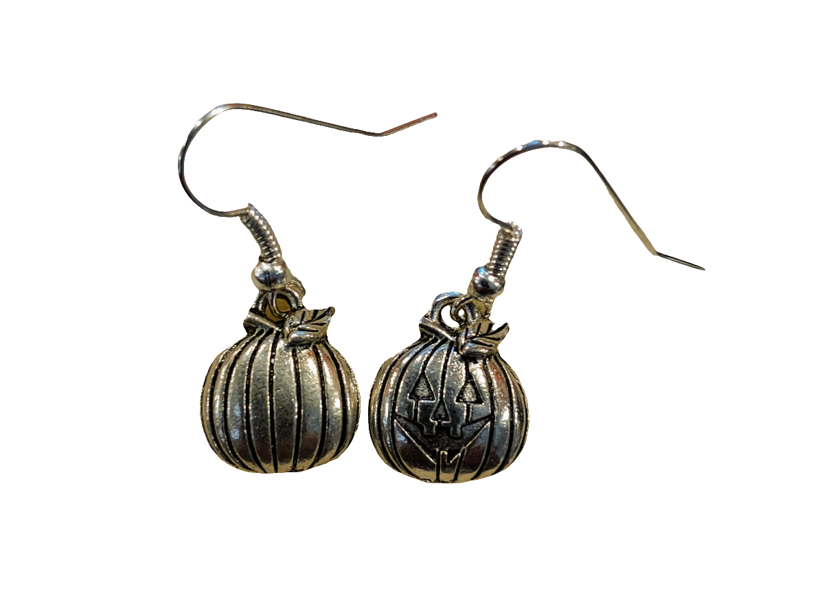 Pumpkin Halloween Fall Autumn Earrings