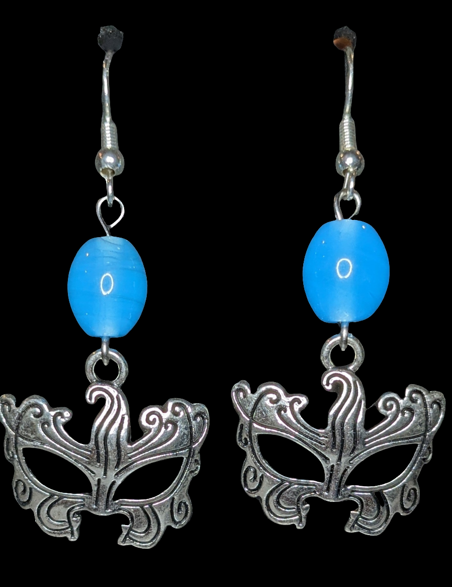 Masque Dangle Earrings