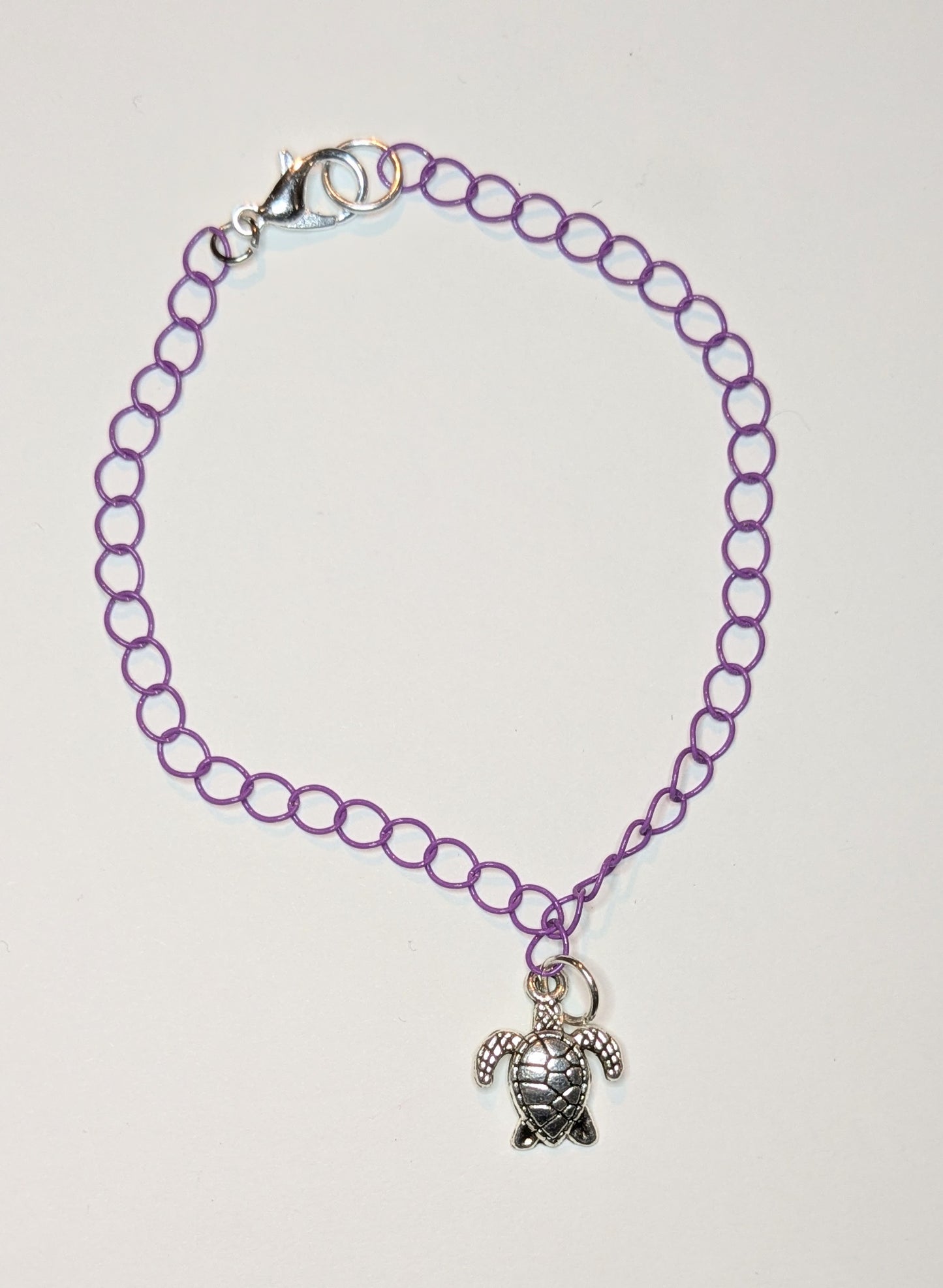 Purple Turtle Bracelet