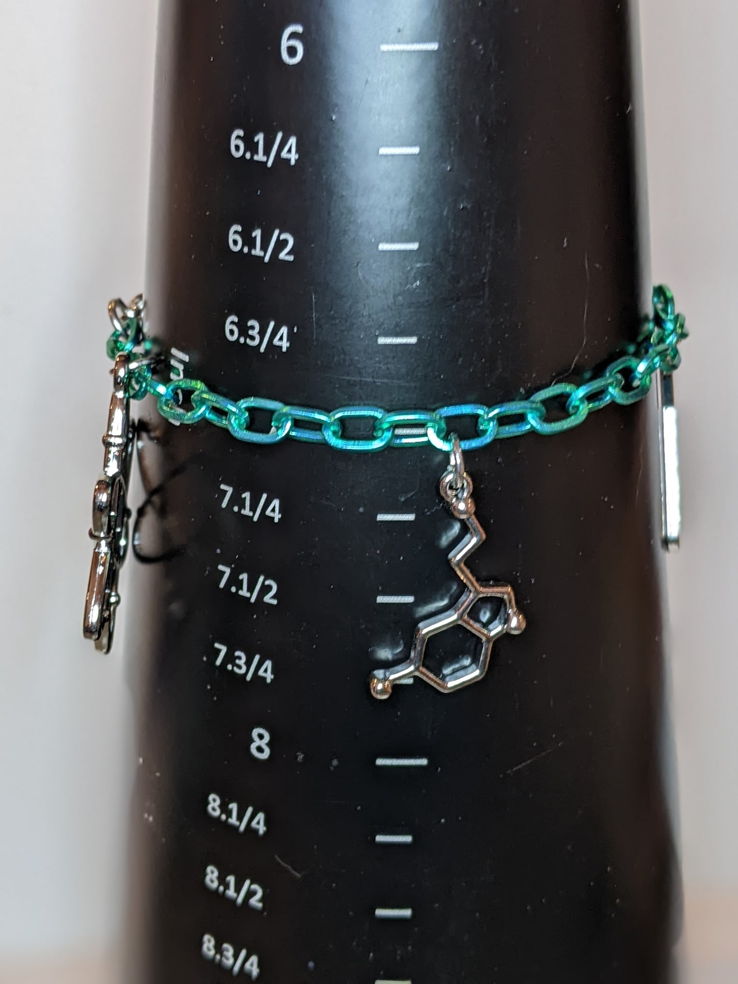 Science Nerd Charm Bracelet Charm Bracelets Dragon & Wolf Designs   