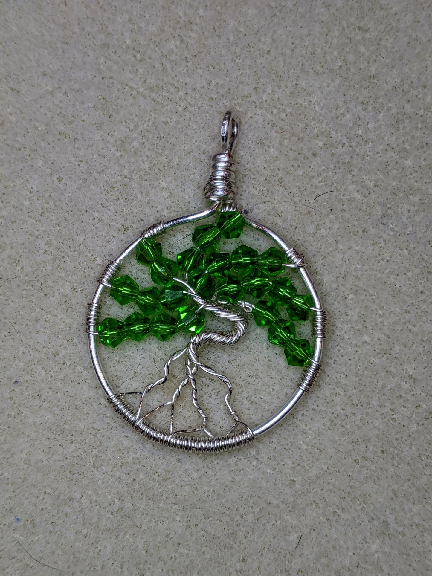 Tree of Life Pendants Wire Wrapped Pendants Dragon & Wolf Designs Spring  