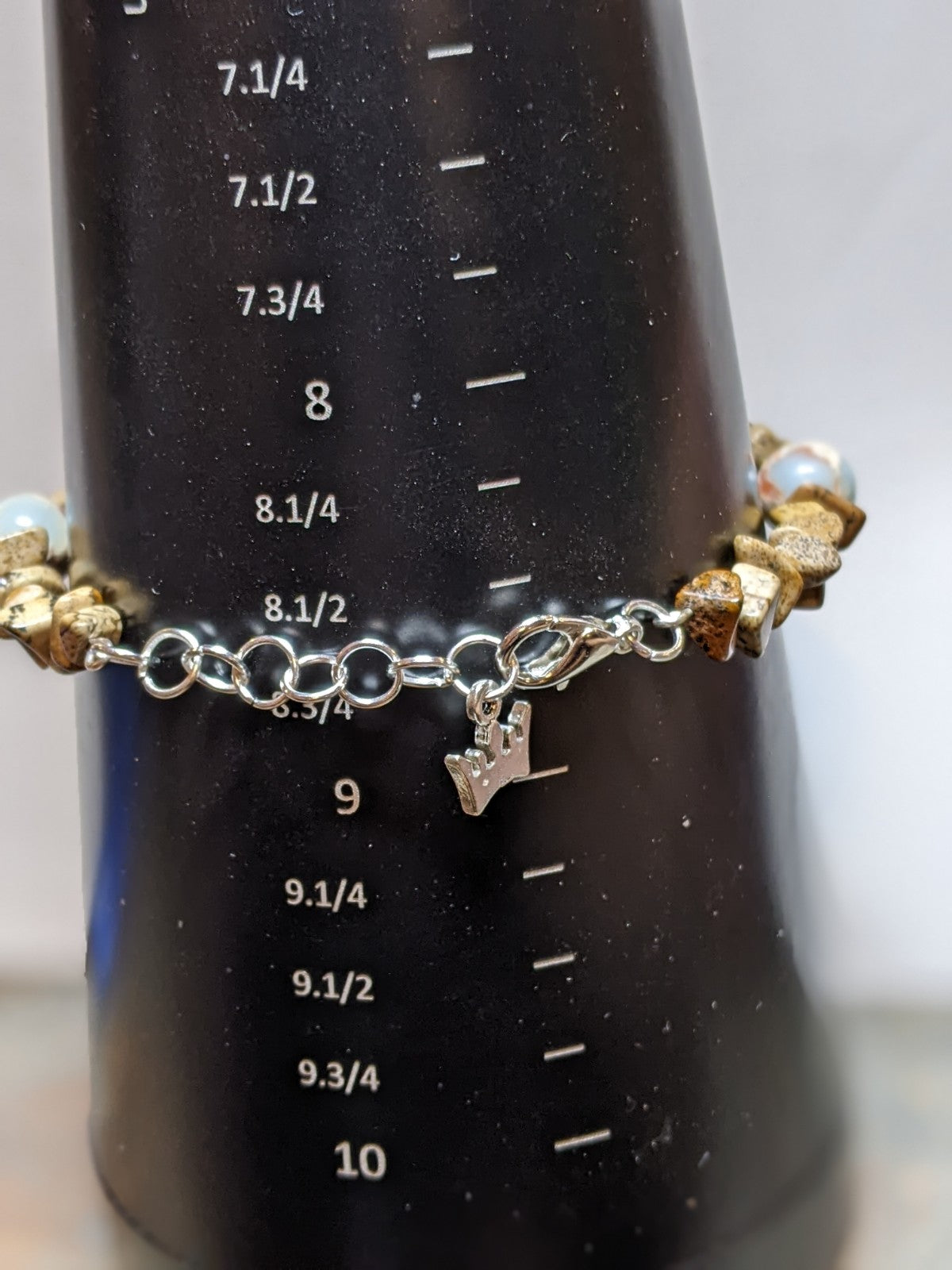 Jasper Beaded Bracelet Beaded Bracelets Dragon & Wolf Designs   