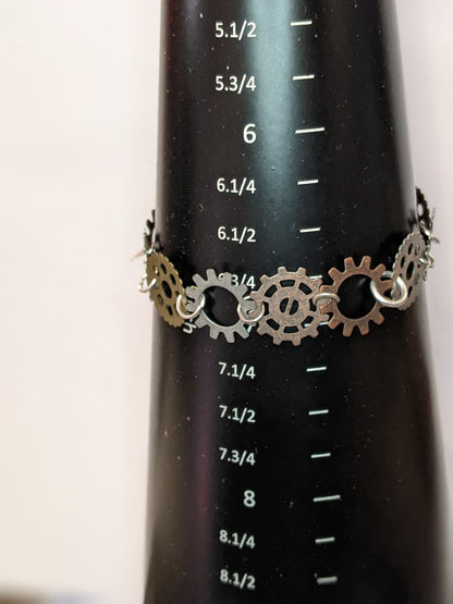 Alternating Gears Bracelets Dragon & Wolf Designs   