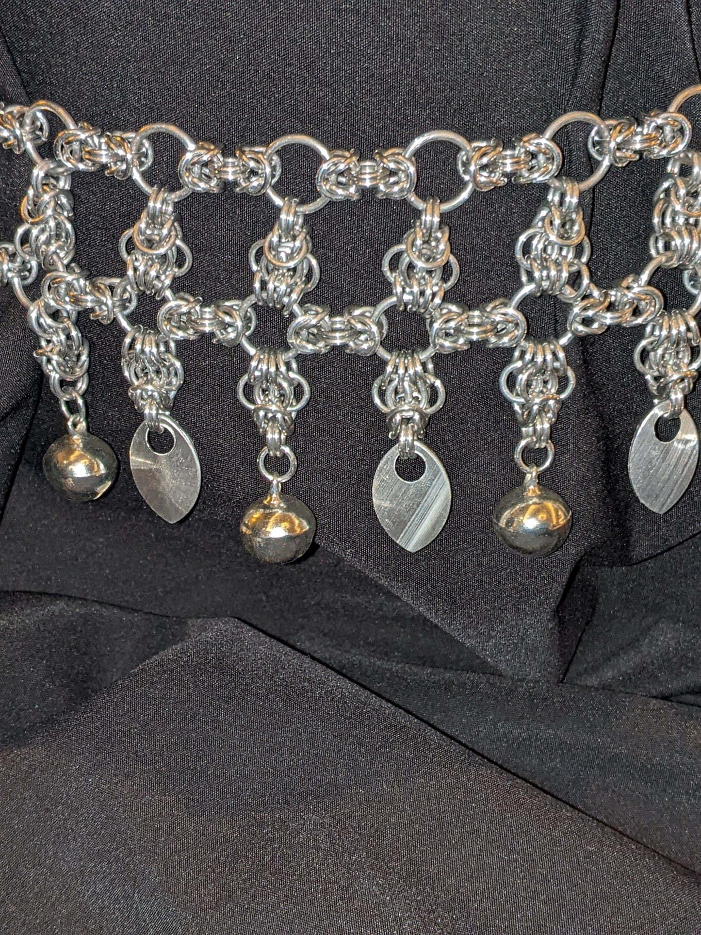 Dancer's Set Chainmail Jewelry Sets Dragon & Wolf Designs   