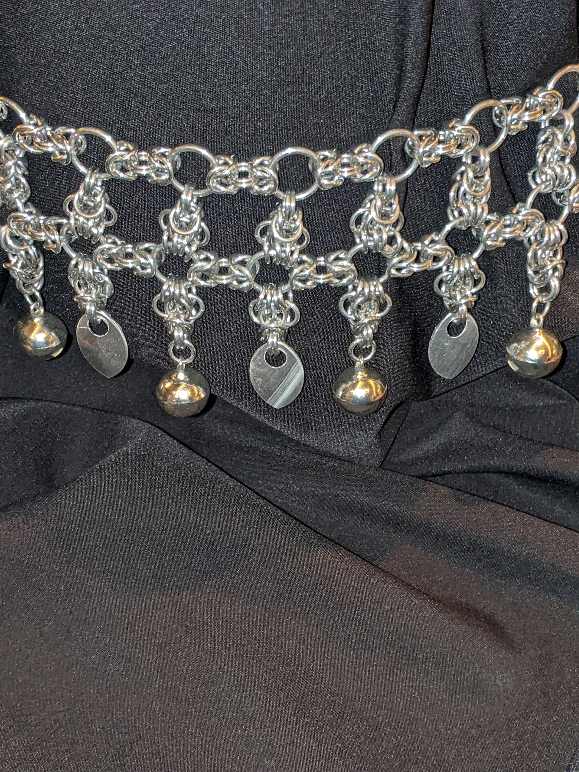 Dancer's Set Chainmail Jewelry Sets Dragon & Wolf Designs   